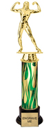 13 inch Trophy on weighted black base