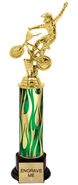 13 inch Trophy on weighted black base