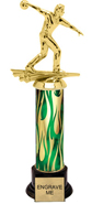 13 inch Trophy on weighted black base