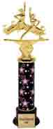 13 inch Trophy on weighted black base