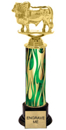 13 inch Trophy on weighted black base
