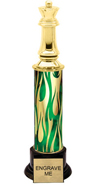 13 inch Trophy on weighted black base