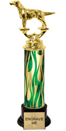 13 inch Trophy on weighted black base