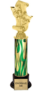 13 inch Trophy on weighted black base