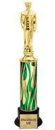 13 inch Trophy on weighted black base