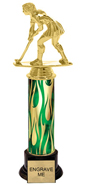 13 inch Trophy on weighted black base