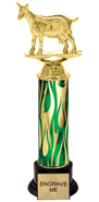 13 inch Trophy on weighted black base