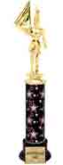 13 inch Trophy on weighted black base