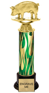 13 inch Trophy on weighted black base