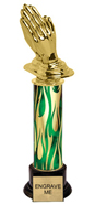 13 inch Trophy on weighted black base