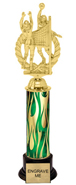 13 inch Trophy on weighted black base