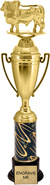 15 inch Cup Trophy on Synthetic Round Base