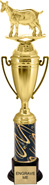 15 inch Cup Trophy on Synthetic Round Base