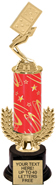 13 inch Gold Wreath Riser Trophy on Round Synthetic Base