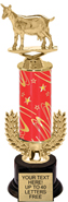 13 inch Gold Wreath Riser Trophy on Round Synthetic Base