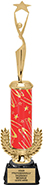 Gold Wreath Riser Trophy on Round Synthetic Base [15 inch]