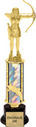 12 inch Shooting Star Column Riser Trophy