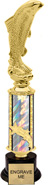 12 inch Shooting Star Column Riser Trophy