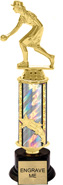 12 inch Shooting Star Column Riser Trophy