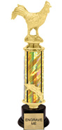 13 inch Shooting Star Column Riser Trophy