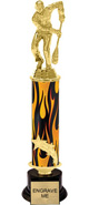 14 inch Shooting Star Column Riser Trophy