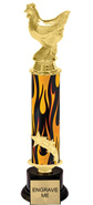14 inch Shooting Star Column Riser Trophy