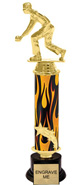 14 inch Shooting Star Column Riser Trophy