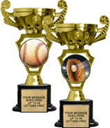 Majestic Cup Insert Holder on Synthetic Black Bases [8 inch]