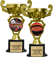 Majestic Cup Insert Holder on Synthetic Black Bases [8 inch]