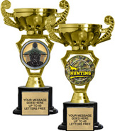 Majestic Cup Insert Holder on Synthetic Black Bases [8 inch]