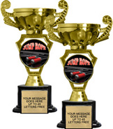 Majestic Cup Insert Holder on Synthetic Black Bases [8 inch]