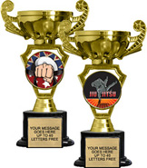 Majestic Cup Insert Holder on Synthetic Black Bases [8 inch]