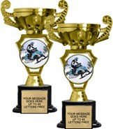 Majestic Cup Insert Holder on Synthetic Black Bases [8 inch]