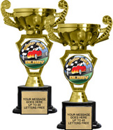 Majestic Cup Insert Holder on Synthetic Black Bases [8 inch]