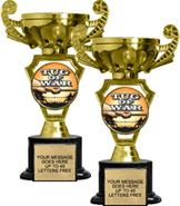 Majestic Cup Insert Holder on Synthetic Black Bases [8 inch]