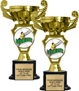 Majestic Cup Insert Holder on Synthetic Black Bases [8 inch]