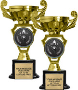 Majestic Cup Insert Holder on Synthetic Black Bases [8 inch]