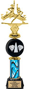 13 inch Spinning Squeezable Cheer Riser Trophy