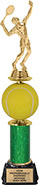 Spinning Squeezable Tennis Riser Trophy [13 inch]