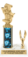 11 inch Trophy with 1 Trim