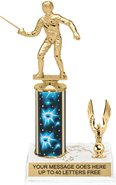 11 inch Trophy with 1 Trim