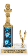 11 inch Trophy with 1 Trim