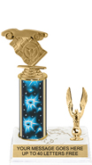 11 inch Trophy with 1 Trim