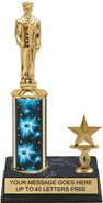 12 inch Trophy with 1 Trim