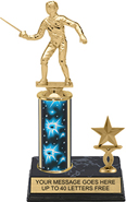 12 inch Trophy with 1 Trim