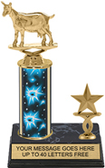 12 inch Trophy with 1 Trim