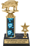 12 inch Trophy with 1 Trim
