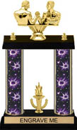 13 inch Two-Post Trophy