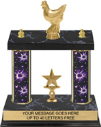 13 inch Two-Post Trophy