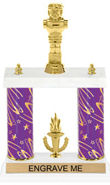 13 inch Two-Post Trophy